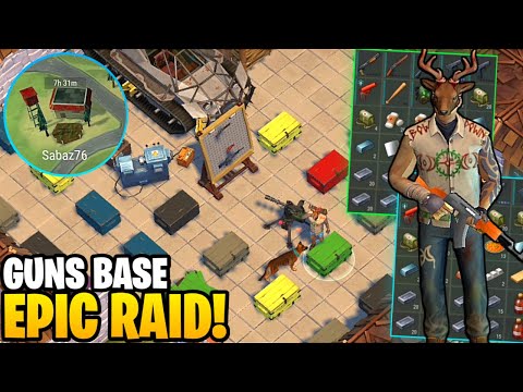 I'm lucky Found This Base! EPIC RAID | Base Sabaz76 Ldoe - Last Day on Earth: Survival