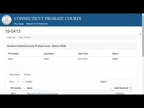 Access court documents using My cases - Attorney