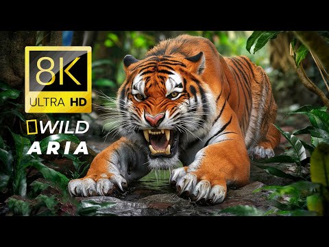 🐅Siberian Tigers - Big Cat's Struggle in the Wild Documentary ! 8K HDR 60FPS ULTRA HD