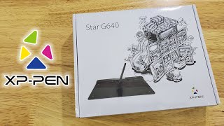 XP Pen Star G640 Pen Tablet Unboxing and Installation