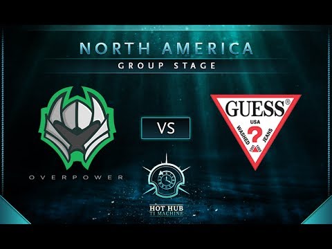 OverPower vs Guess - TI7: NA Regional Qualifiers Group Stage - @Lacoste @GranDGranT