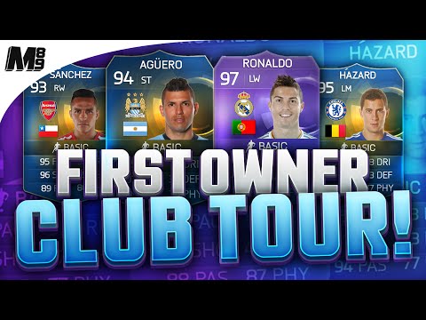 FIFA 15 FIRST OWNER CLUB TOUR! - FIFA 15 Ultimate Team Club Tour