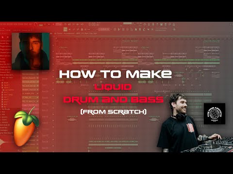 How to make  Liquid dnb like Monrroe and Goddard (from scratch) - FL studio 21 (dnb tutorial)