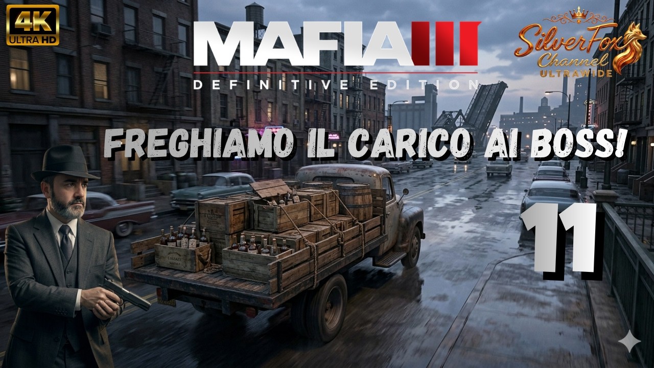 MAFIA III - 11 - CARICO DI LIQUORI - GAMEPLAY ITA - PC - PS5 - WALKTHROUGH - ULTRAWIDE - 21:9 - 4K