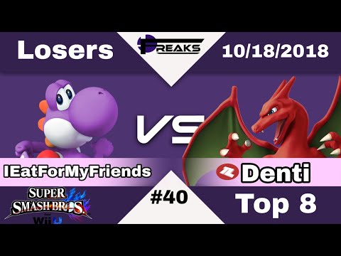 FREAKS 40 Singles Losers: Denti (Charizard) vs ieatformyfriends (Yoshi)