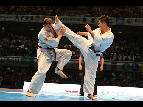 【新極真会】 The 11th World Karate Championship Men Quarterfinal4 Maciej Mazur vs Yuji Shimamoto