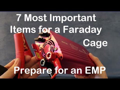 The 7 Most Important Items for a Faraday Cage to Prepare for a Major EMP Attack