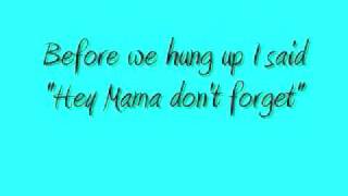 Carrie Underwood- Don&#39;t Forget to Remember Me Lyrics