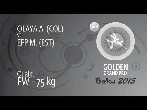 Qual. FW - 75 kg: M. EPP (EST) df. A. OLAYA (COL) by FALL, 7-0