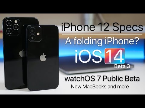 iPhone 12 specs, iOS 14 Beta 3 and iOS 13.6 Release dates, new iPads and more