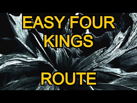 Darksouls Remastered -  How to get to the four kings EASY & FAST - Fastest route to the four kings