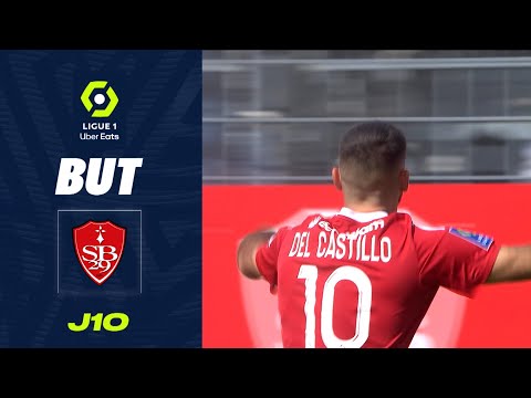 But Romain DEL CASTILLO (17' - SB29) STADE BRESTOIS 29 - FC LORIENT (1-2) 22/23