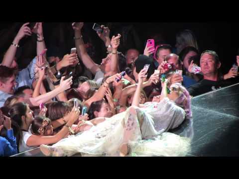 Katy Perry asking 'Does anyone need a selife?"- Prismatic World Tour- Tampa, FL