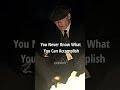 You Never Know What Peaky Blinders Thomas Shelby Status Quotes Youtubeshorts
