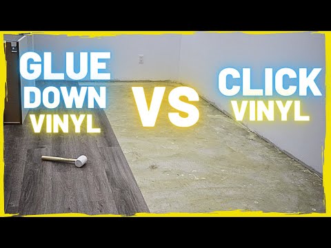 Glue Down Vinyl Plank or Click Vinyl Plank?