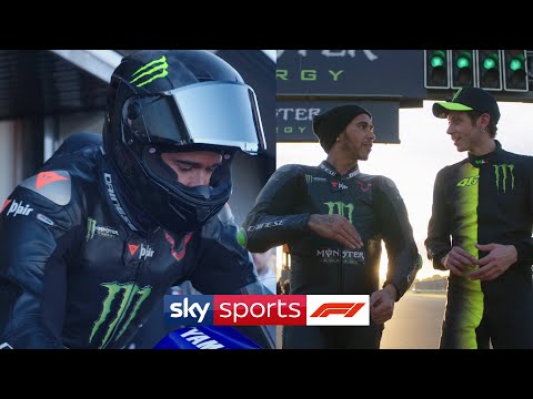 Lewis Hamilton and Valentino Rossi: F1 and Moto GP job swap 🔁