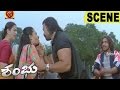 Goons Insults Geetha And Warns To Withdraw Case Action Scene Shambu Movie Scenes