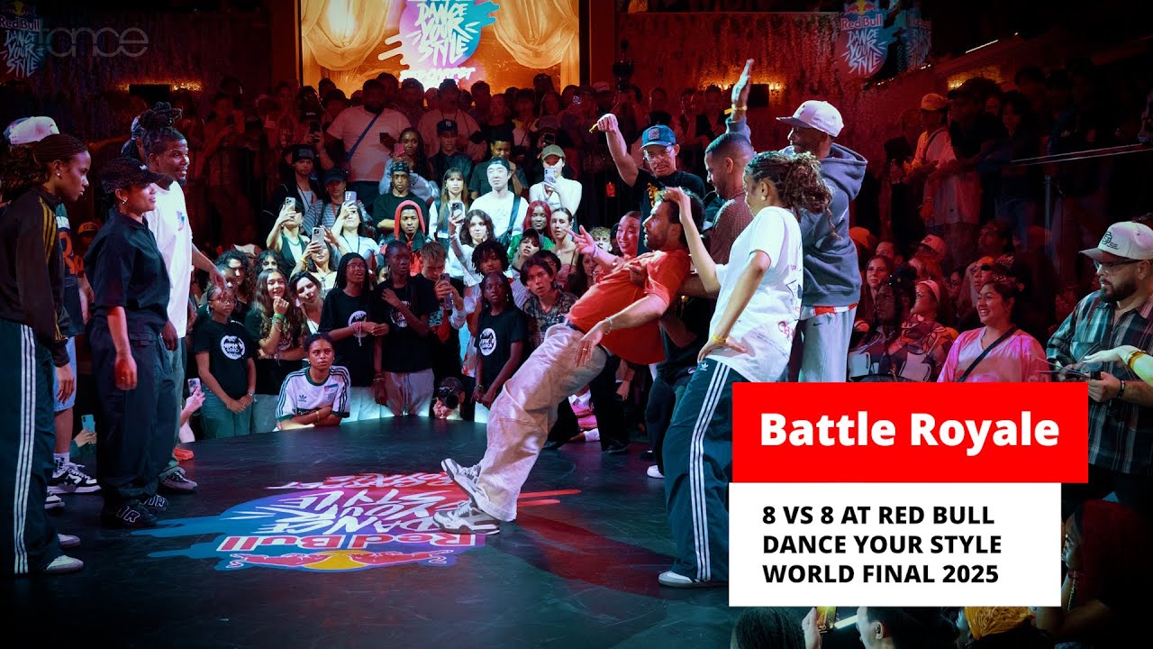 Battle Royale: 8 vs 8 at Red Bull Dance Your Style World Final 2025 // stance
