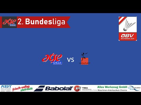 ÖBV 2. Badminton Bundesliga ATSE Graz vs Raiffeisen BSC Wolfurt II