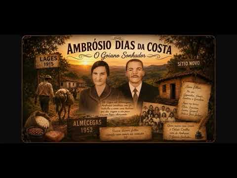 MEU SAUDOSO AVÔ AMBRÓSIO DIAS DA COSTA, UM DOS FUNDADORES DE COLINAS DO SUL - GOIÁS