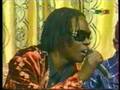 leni stern with baaba maal on african television