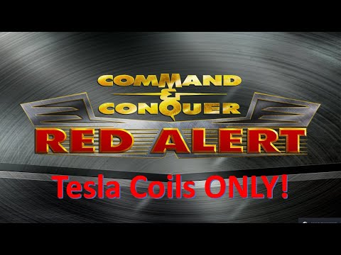 Command and Conquer Red Alert Remastered FFA (Troll Game: Tesla Coils ONLY!)