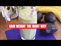 Banana And Avocado Smoothie For Weight Gain