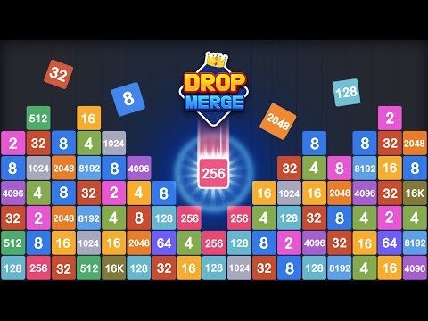 Drop Merge : Number Puzzle Video