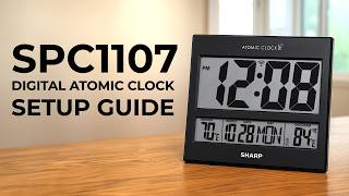 Sharp Clocks - SPC1107 Setup Guide