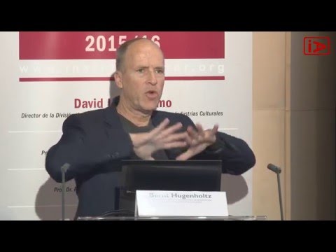 Masterclass P.B. Hugenholtz: La remuneración de autores y artistas por el uso y fijación de sus actuaciones.