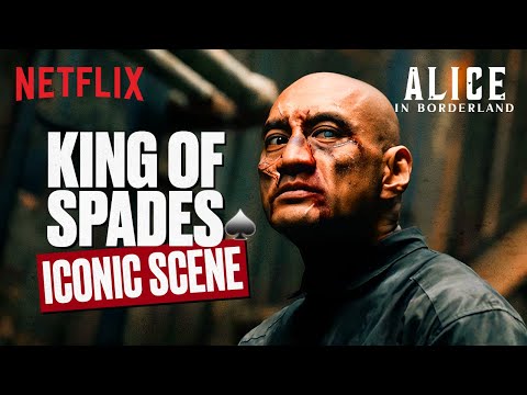 King of Spades Most BRUTAL Fight Scene 🤯 | Hindi Dub | Alice in Borderland | Netflix India