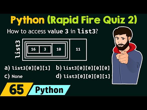 Python Programming Rapid Fire Quiz 2