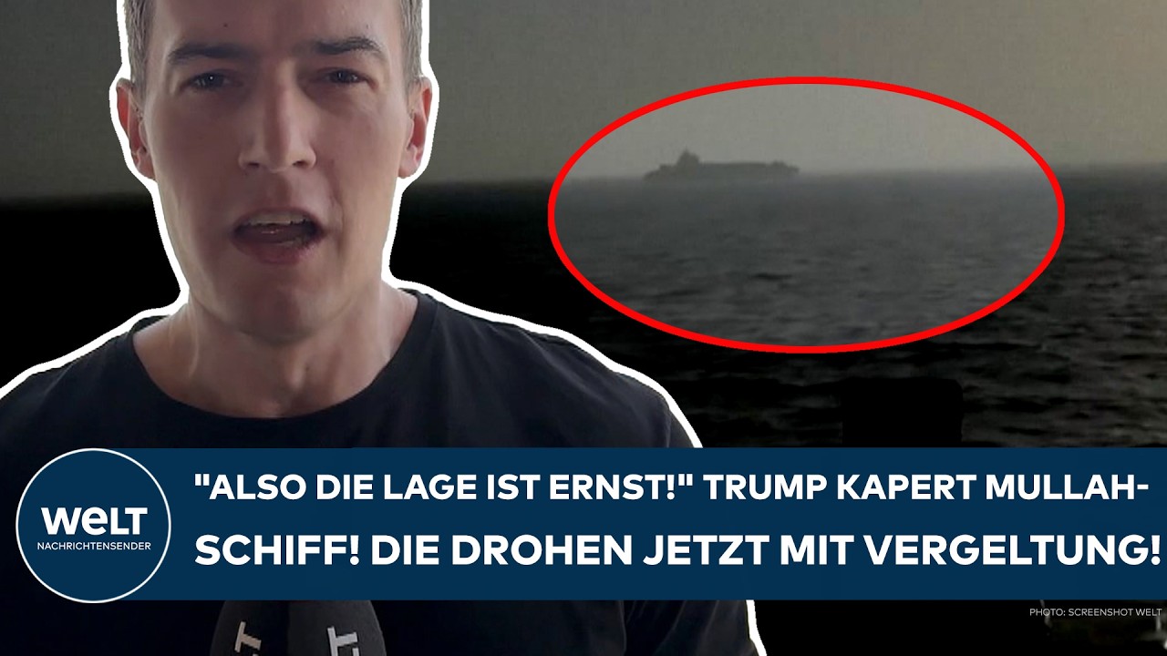 IRAN-KRIEG: "Und dann haben die US-Militärs diesen Frachter beschossen!"  Mullahs wütend auf Trump!