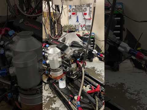 420″ small block Chevy Brodix heads and my DXP intake.