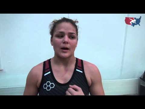 Kayla Miracle, 58 kg Dave Schultz Memorial champion in women's freestyle