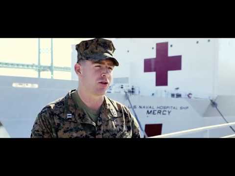 Marines Secure USNS Mercy to Prevent COVID-19 Spread