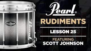 Pearl Drum Rudiments - Lesson 25