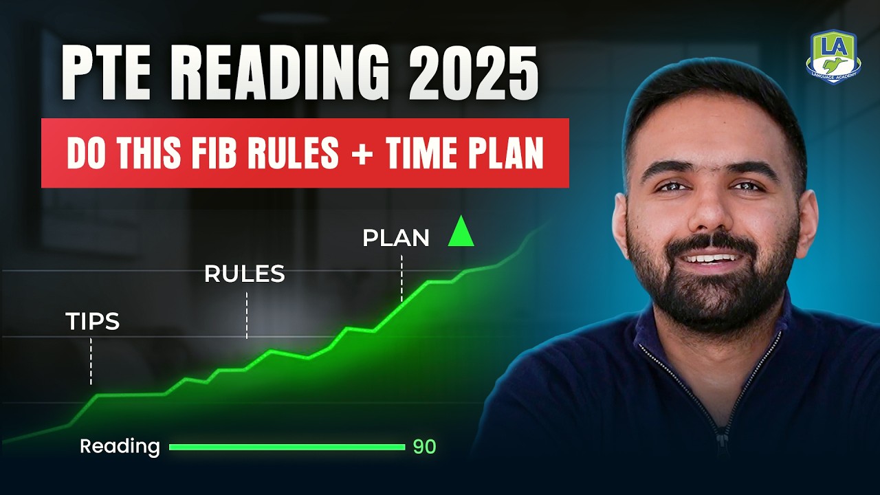 PTE Reading 2025 - the exact strategy to score Band 8 or Band 9 after the changes