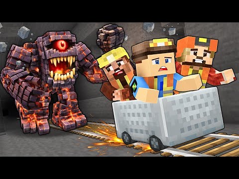 ŞEHRİN ALTINDA YERALTI CANAVARI BULDUK!  - Minecraft