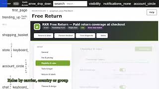 RKR Free Return: paid free-return coverage at checkout for PrestaShop