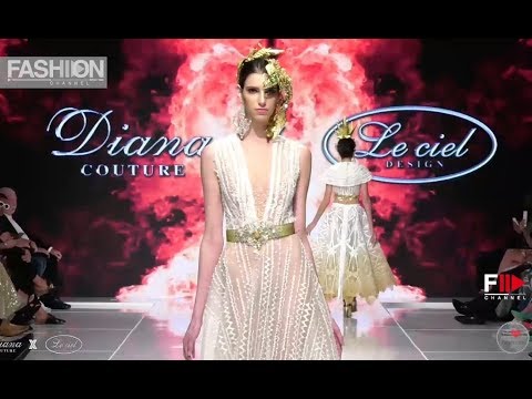 DIANA COUTURE X LE CIEL DESIGN Spring Summer 2018 Art Hearts Los Angeles - Fashion Channel