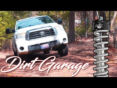 Lifting a Tundra - Fox 2.0 Lift Struts Install + New Upper and Lower Control Arms