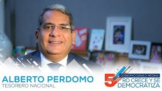 Alberto Perdomo, Tesorero Nacional