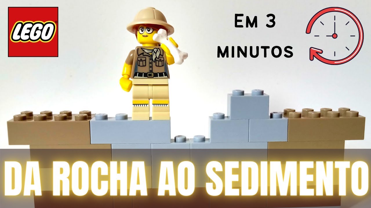 Da Erosão até a Deposição: a jornada de um SEDIMENTO em 3 minutos e com LEGO