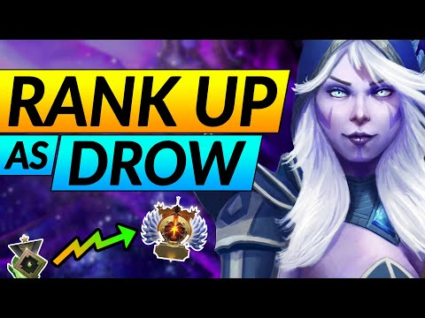 The ONLY WAY to MAKE DROW SUPER BROKEN - CARRY Tips and Tricks for Drow Ranger - Dota 2 Guide