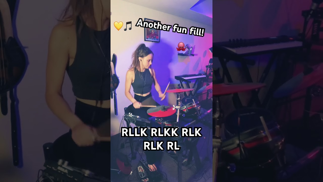 Linear drum fill! #drums #fyp #drummer #vaterdrumsticks #alesis #synth #original #music #drumfill