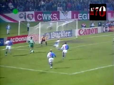 Legia Warszawa vs Blackburn Rovers - LM 1995/1996