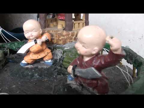 #43 Mini scene penjing Hòn Non Bộ đẹp , Tiểu Cảnh Đẹp,