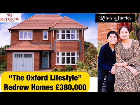 Exploring "the Oxford Lifestyle" In A Brand New Redrow Home || Uk House Tour || Modern 3 Bed Design