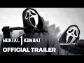 Mortal Kombat 1 Official Ghostface DLC Character Gameplay Reveal Trailer
